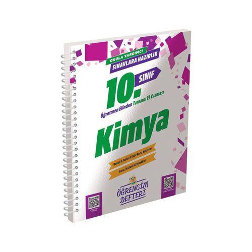 10.Sınıf Kimya Öğrencim Defteri Murat Eğitim Yayınları