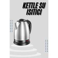 Kettle C F Tipi 220-240v Paslanmaz Çelik Elektrik Kablolu Otomatik Kapanma