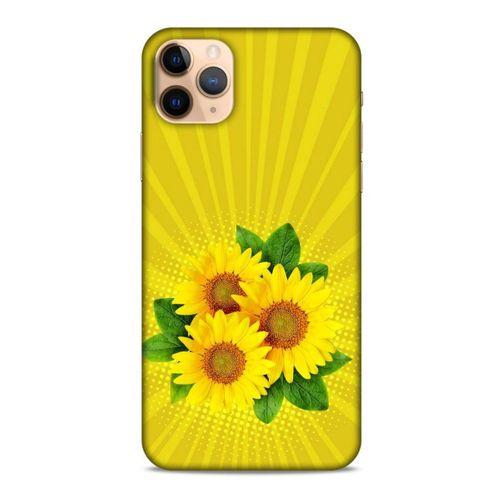 Lopard Apple Iphone 11 Pro Uyumlu Kılıf Bahar (16) Kalın Kılıf Ayçiçek