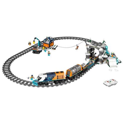 Eğitici Oyuncak LEGO City Kaşiflerin Kuzey Kutbu Ekspres Treni 60470