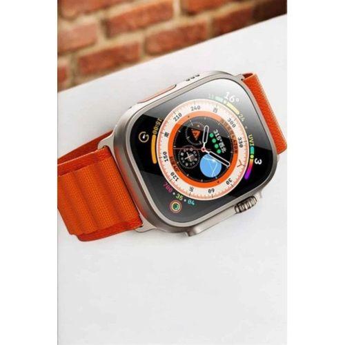 Bluetooth Bağlantılı 49mm Dokunmatik Akıllı Saat Sağlık Ve Spor Takip Özellikli