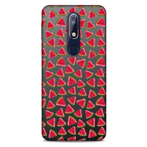 Frutix Karpuz 03 Nokia 7.1 Kılıf Desenli Silikon