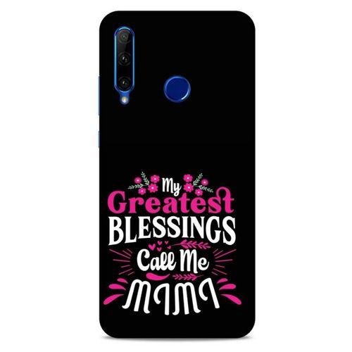 Huawei Honor 20 Lite Uyumlu Kılıf Pembe Delisi (49) Ultra Silikon Kılıf Yazı