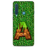 Lopard Samsung Galaxy A9 2018 Uyumlu Kılıf PiXel (44) Tough Armor Kılıf A Harfi