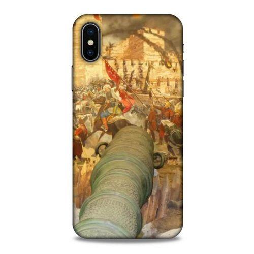 Apple Iphone X Uyumlu Kılıf Ottoman (16) Kalın Kılıf İstanbul'un Fethi