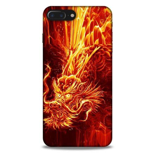 Apple Iphone 8 Plus Kılıf Dragons (12) Koruyucu Silikon Ateş Ejderhası