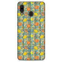 Frutix Turunç 06 Samsung Galaxy A20 Kılıf Desenli Silikon