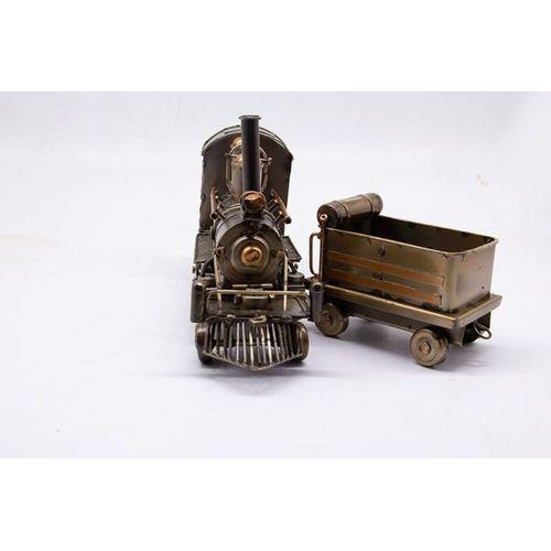 Dekoratif Metal Lokomotif