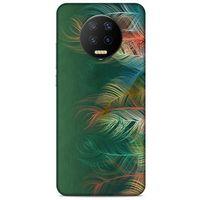 Lopard İnfinix Note 7 Uyumlu Kılıf Tüyler (31) TPU Kılıf