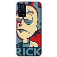 Oppo A55 Kılıf HD Desen Baskılı Arka Kapak + Temperli Cam - Rick News
