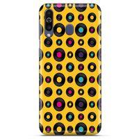 Retro (42) Desen Rugged Armor Kılıf Renkli Alcatel 1S Kılıf