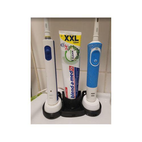 Oral B Diş Fırçası Tutucu İstasyonu Remix Drenaj Delikleri ve Alt Remix ile (Bu ürün Sadece Plastik parçadır - Almadan Önce Soru Sorabilirsiniz)