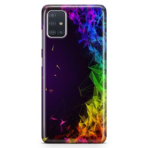 Samsung Galaxy A51 Kılıf Prizma Arka Kapak Koruma Desenli Full Koruyucu