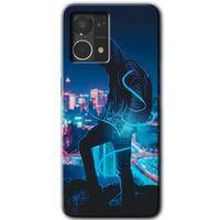 MRCİLETİSİM Oppo Reno 7 4G Kılıf HD Desen Baskılı Arka Kapak+Temperli Cam - Spill Boy