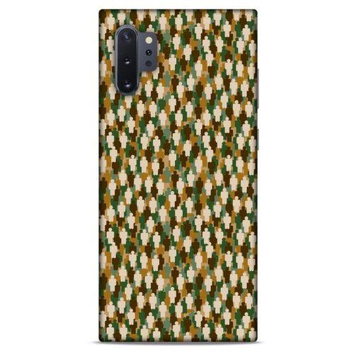 Kamuflaj 48 Samsung Galaxy Note 10 Plus Kılıf Silikon Kapak