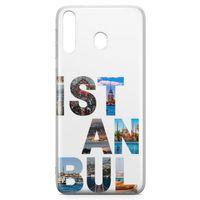 Samsung Galaxy M30 Kılıf İstanbul Gezi Arka Kapak Koruma Desenli Full Koruyucu