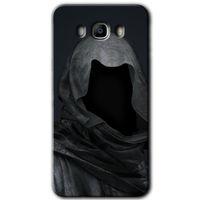 MRCİLETİSİM MRCİLETİSİM Samsung Galaxy J7 2016 Kılıf HD Desen Baskılı Arka Kapak + Temperli Cam - Death