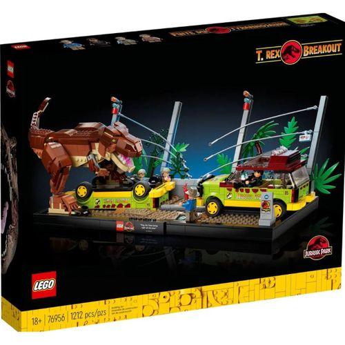 Lego Jurassic World T-Rex Kaçışı 76956
