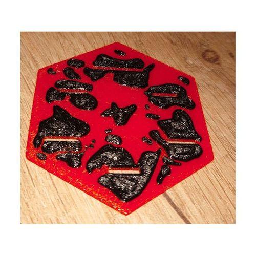 Karak 2 Patron Taşı ile Kayalar Albi Oyun Günü Ücretsiz 3D Baskı (Bu ürün Sadece Plastik parçadır - Almadan Önce Soru Sorabilirsiniz)