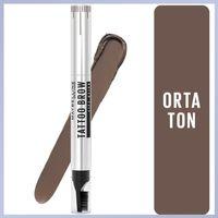 Maybelline New York Tattoo Brow Lift Kaş Kalemi- 03 Medium Brown (Orta Ton)