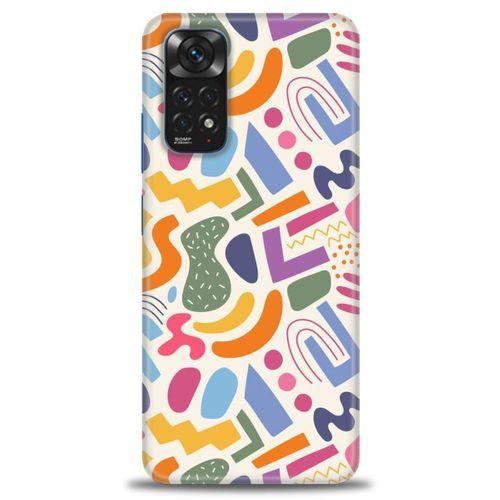 Xiaomi Redmi Note 12 4G Kılıf HD Baskılı Kılıf - Color + Tam Ekran Koruyucu