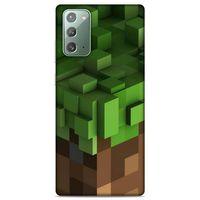 Lopard Samsung Galaxy Note 20 Uyumlu Kılıf PiXel (30) Silicone Case Block