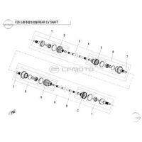 CF MOTO Cf Moto Atv Arka Aks Dış Körüğü 500-800-Utr Orj