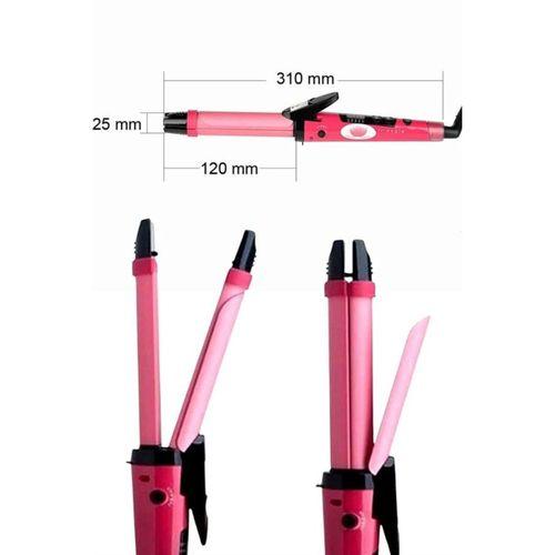 Saç Düzleştirici Ve Maşa İkili Saç Şekillendirici Tüm Saç Tiplerine Uygun