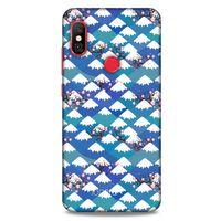 Xiaomi Redmi Note 6 Pro Kılıf Pastel Renkler (16) Kalın Kılıf Yeşil Mavi