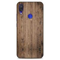 Lopard Xiaomi Redmi Note 7 Pro Uyumlu Kılıf Wood'X (6) Silikon Kılıf Desenli