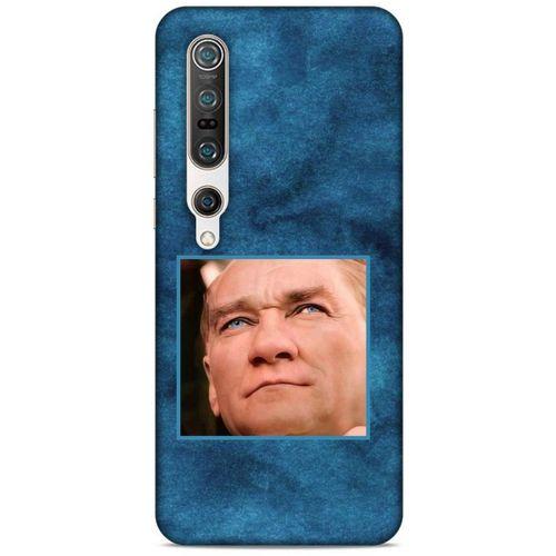 Xiaomi Mi 10 Pro Kılıf Atatürk (26) Tpu Silikon Kılıf Mavi Gök