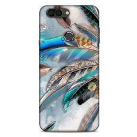 Vestel Venüs V6 Kılıf Desenli Özel Seri Tüyler (30) Silicone Case