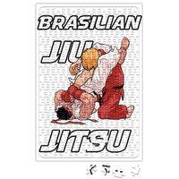 Brazilian Jiu Jitsu Brezilya Jiujitsusu 01 Puzzle 240 Parça Yapboz