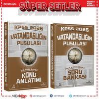 CBA Akademi 2026 KPSS Vatandaşlığın Pusulası Konu ve Soru Seti 2 Kitap