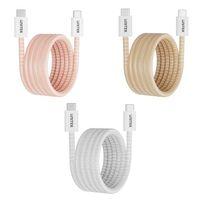 UNITEK TYPE-C MANYETİK HIZLI ŞARJ KABLOSU PEMBE (C14141APK01-1M)