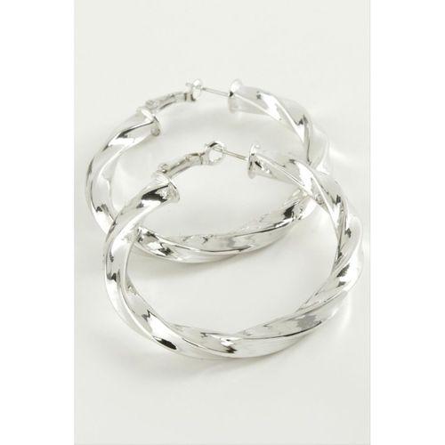 Burgulu Halka Küpe 6 cm