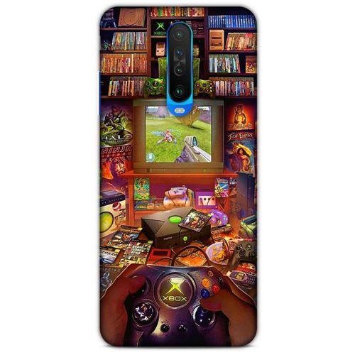 Retro (47) Desen Crystal Flex Kılıf Renkli Xiaomi Redmi K30 5G Kılıf