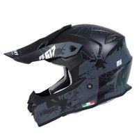 Kask Fullface Crak Sway Siyah-Gri XXL