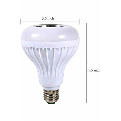 Kumandalı Rgb Led Işık Bluetooth Hoparlör Ses Lambası Renkli Ampul
