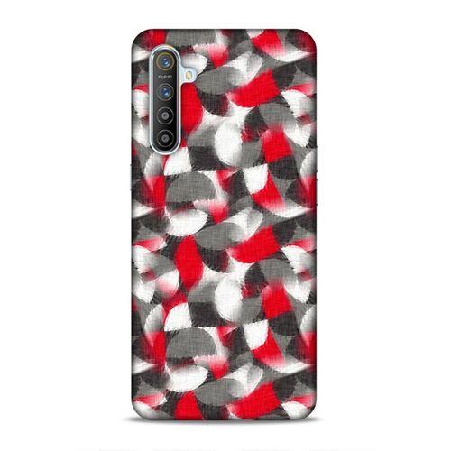Realme XT Uyumlu Kılıf Romans (38) Neo Hybrid Kılıf Kırmızı Gri
