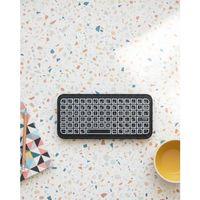 Kompakt Siyah Rgb Işıklı Bluetooth Mini Klavye