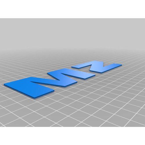 MZ Motosikletler Işık Tabelası 3D Baskı (Bu ürün Sadece Plastik parçadır - Almadan Önce Soru Sorabilirsiniz)