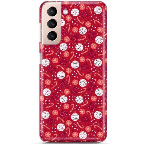 Samsung Galaxy S21 Kılıf Yılbaşı Süsleri (48) Bumper Kılıf