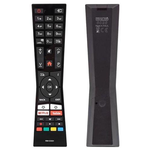 Vestel - JVC RM-C3331 Netflix - Youtube Tuşlu Lcd - Led Tv Kumanda