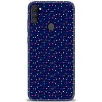 Samsung Galaxy M11 Kılıf HD Baskılı Kılıf - Gökyüzü Çizimi + Tam Ekran Koruyucu