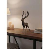 Gri Geyik Biblo Minimal Tasarım Şık Ev Aksesuarı