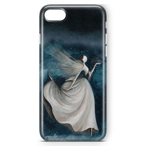 Apple iPhone SE 2020 Kılıf Gece Perisi Arka Kapak Koruma Desenli Full Koruyucu