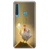 Samsung Galaxy A9 2018 Kılıf Yumurtam Benim Arka Kapak Koruma Desenli Full Koruyucu