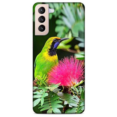 Lopard Samsung Galaxy S21 Plus Uyumlu Kılıf Bahar (15) Antişok Kılıf Tropik
