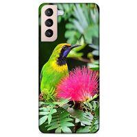 Lopard Samsung Galaxy S21 Plus Uyumlu Kılıf Bahar (15) Antişok Kılıf Tropik